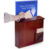Suggestion box,Donation box,mail box,with clear acrylic sign holder