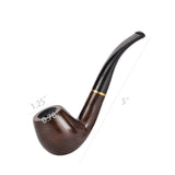 E Pipe 628 Pipe Imitate Solid Wood Design Healthy Pipe with Gift Box 102715