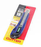 PLASTIC UTILITY KNIFE BOX CUTTER PLASTIC SAFETY CUTTER 102718 6PK
