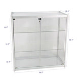 Aluminum Glass Display Showcase, Swing Door with Locks 102729