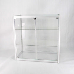 Aluminum Glass Display Showcase, Swing Door with Locks 102729