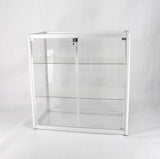 Aluminum Glass Display Showcase, Swing Door with Locks 102729