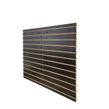 24X36Black Slatwall Panel Retail Store Display Garage Tool Organizer Literature 10279-blk