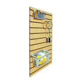 24 X 36" Maple Color Slatwall Panel Retail Store Display Garage Tool Organizer 10279MAPLE