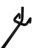 10PK 6 Peg Hook Pegboard Hook Pegwall Hook Slatwall Hook Metal Gridwall Hook