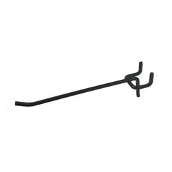 10PK 6 Peg Hook Pegboard Hook Pegwall Hook Slatwall Hook Metal Gridwall Hook