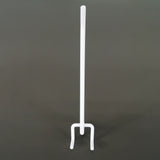 6 inches Peg Hook Pegboard Hook Pegwall Wire Metal Peg Hook Metal 1" on Center 10308-2-WHITE-HOOKS-10PK