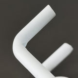 6 inches Peg Hook Pegboard Hook Pegwall Wire Metal Peg Hook Metal 1" on Center 10308-2-WHITE-HOOKS-10PK