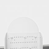 2-Sided Pegwall Spin Floor Rack Display Wood Merchandiser 32 Peg Hooks 18X18X66