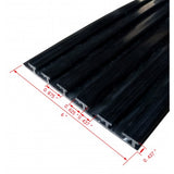 One Sided Slatwall Plastic Slatwall Panel Merchandising Slatwall Board