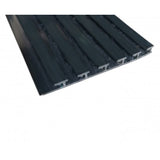 One Sided Slatwall Plastic Slatwall Panel Merchandising Slatwall Board