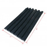 One Sided Slatwall Plastic Slatwall Panel Merchandising Slatwall Board