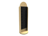 Display, Wood Pegboard Spinner Rack for Retail Accessories with Hooks 10308 2