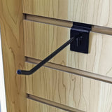 Double Sided Slatwall Rotating Display Wood Floor Standing Rack New Model
