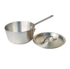 7 Qt, Aluminum Sauce Pan w/ Helper Handle, 10.6 x 5.7 ( Dia x Depth) 103455
