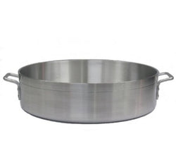Aluminum Brazier Pan, 35 Qt, 6.0 mm, 21.7 x 6 (Dia x Depth) 103476