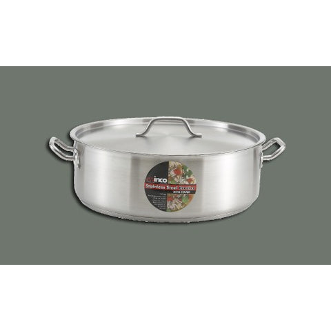 S/S Brazier w/ Cover, 20 QT, 15.7 x 5.9 (Dia x Depth) 103511