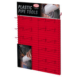 6 Gridwall Metal Hooks, Pack of 12, Red 10372-HOOKS-12PK