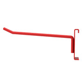 6 Gridwall Metal Hooks, Pack of 12, Red 10372-HOOKS-12PK