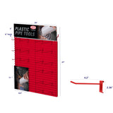 Wall Mount Gridwall Display Wire Rack Grid Wall Hanger Merchandiser