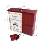 Box,Collection Donation Charity,Suggestion,Fund raising with Acrylic Sign Holder