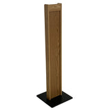 Hand Sanitizer Dispenser Stand, Light Oak