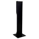 Hand Sanitizer Dispenser Stand, Elegant Design, Black