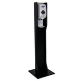 Hand Sanitizer Dispenser Stand, Elegant Design, Black