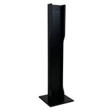 Hand Sanitizer Dispenser Stand, Elegant Design, Black