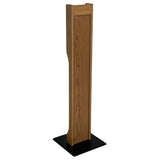 Hand Sanitizer Dispenser Stand, Elegant Design, Light Oak
