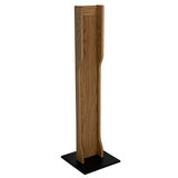 Hand Sanitizer Dispenser Stand, Elegant Design, Light Oak