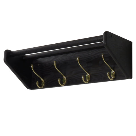 FixtureDisplays 4 Hook Shelf 1040001