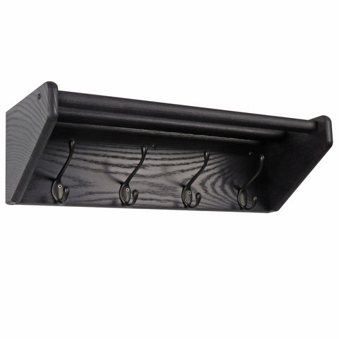 FixtureDisplays 4 Hook Shelf 1040002