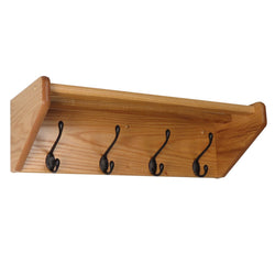 FixtureDisplays 4 Hook Shelf 1040003