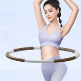 Exercise Hoops Size Adjustable Detachable Length Soft Padding Hoop for Sports 104001
