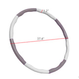 Exercise Hoops Size Adjustable Detachable Length Soft Padding Hoop for Sports 104001