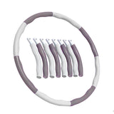Exercise Hoops Size Adjustable Detachable Length Soft Padding Hoop for Sports 104001