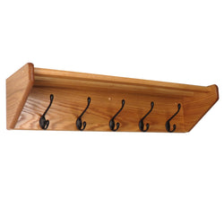 FixtureDisplays 5 Hook Shelf 1040026