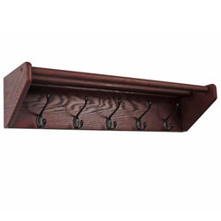 FixtureDisplays 5 Hook Shelf 1040027