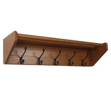 FixtureDisplays 5 Hook Shelf 1040028