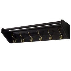 FixtureDisplays 6 Hook Shelf 1040032