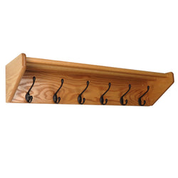 FixtureDisplays 6 Hook Shelf 1040034