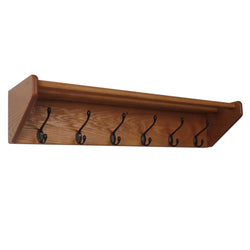 FixtureDisplays 6 Hook Shelf 1040036
