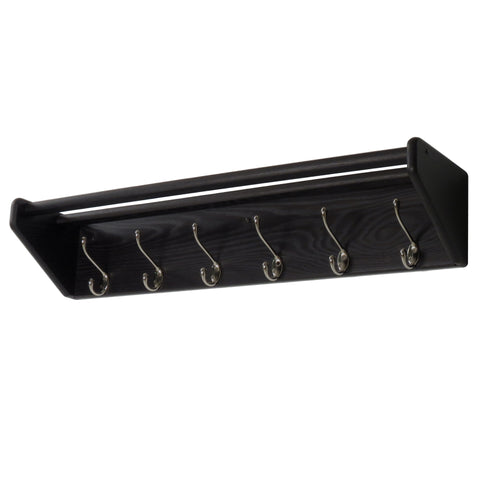 FixtureDisplays 6 Hook Shelf 1040037