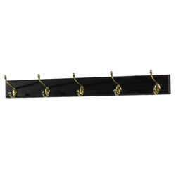 FixtureDisplays 5 Hook Coat Rack 1040069