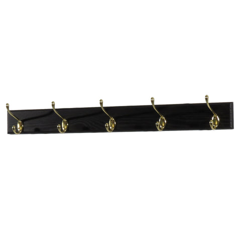 FixtureDisplays 5 Hook Coat Rack 1040069
