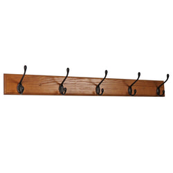 FixtureDisplays 5 Hook Coat Rack 1040073