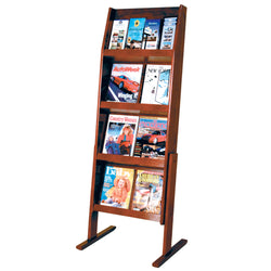 FixtureDisplays Slope? 16 Pocket Standing Literature Display 1040098