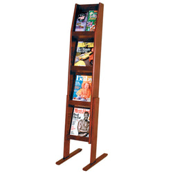 FixtureDisplays Slope? 8 Pocket Standing Literature Display 1040104