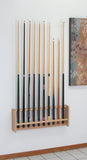 FixtureDisplays Pool Cue Rack, 10 Cue 1040194